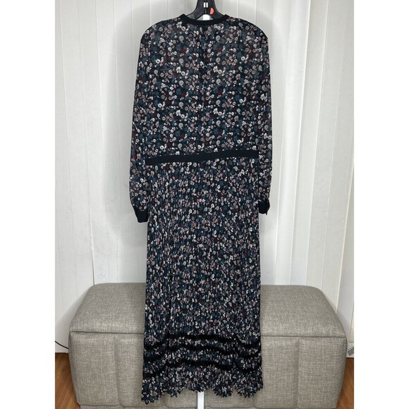 Club Monaco Black Floral Maxi Dress - Picture 12 of 13